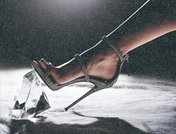 Diamond Crusher by David Drebin - C-Type Print with Diamond Dust sized 41x31 inches. Available from Whitewall Galleries