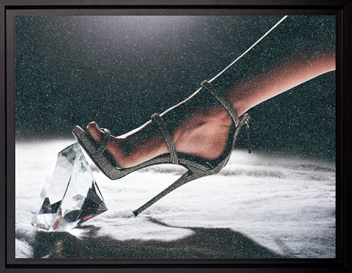 Diamond Crusher by David Drebin - Framed C-Type Print with Diamond Dust